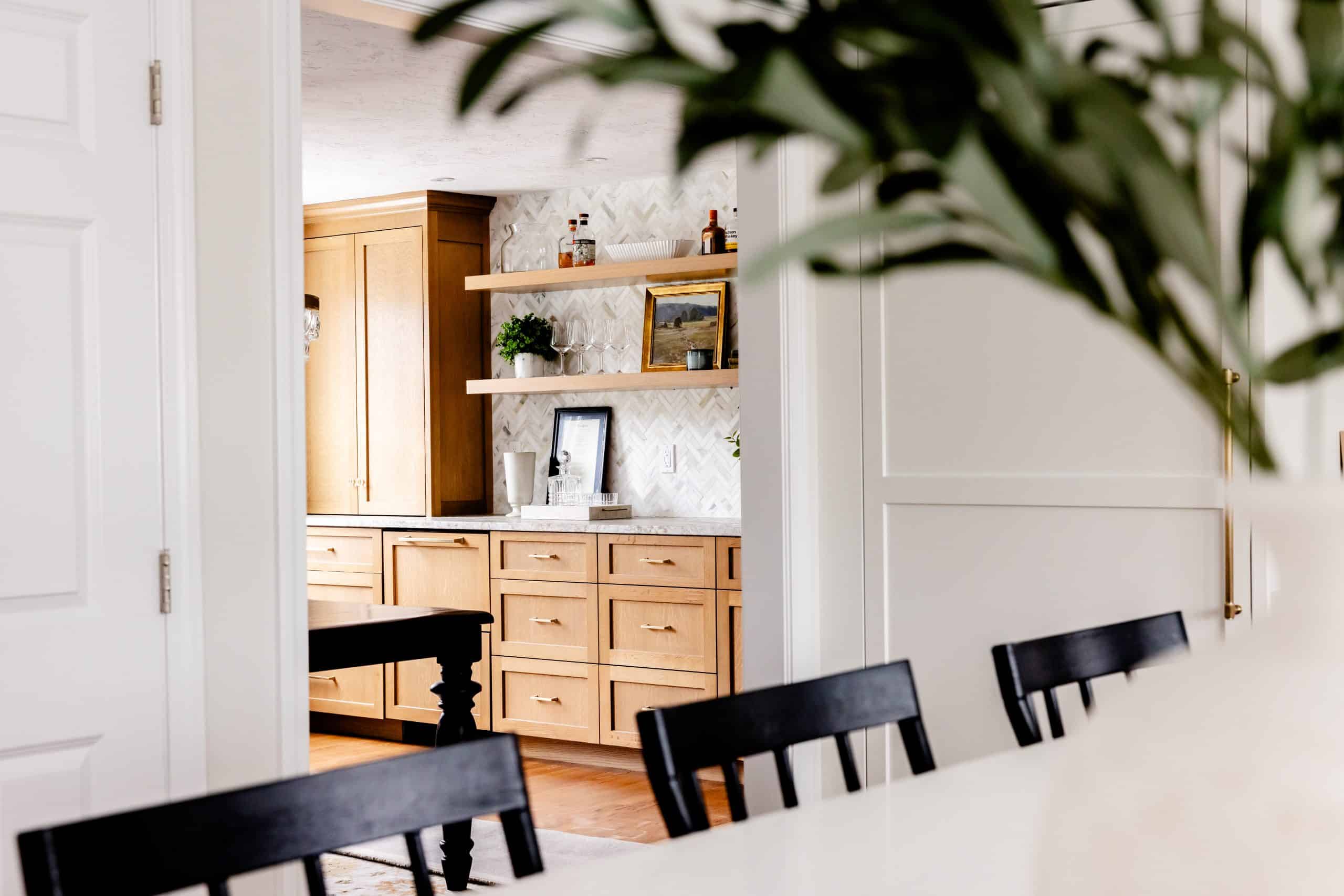 Canton, Massachusetts, house renovation, addition, dining room